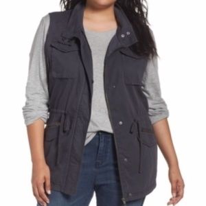 NET Caslon Gray Vest Size XL